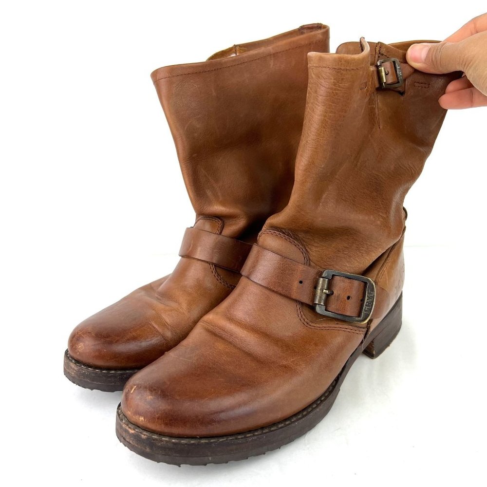 Frye Brown Leather Boots